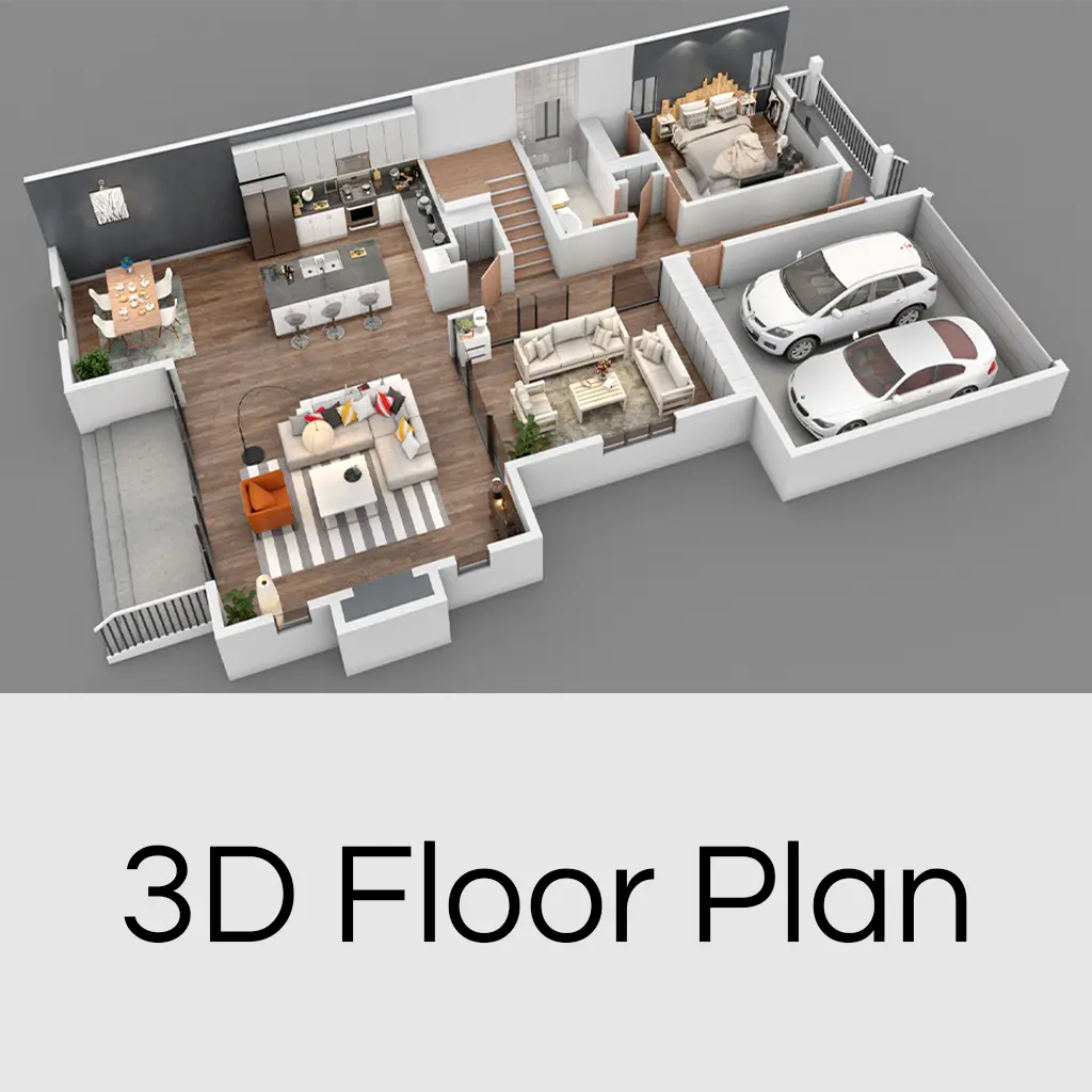 3D Floor Plans - Premium