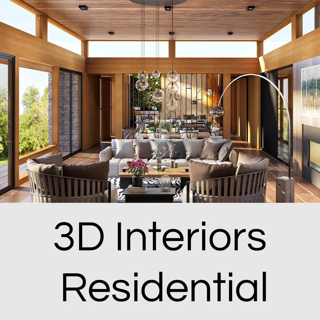 3D Interiors – Residential 3D Interiors – Residential