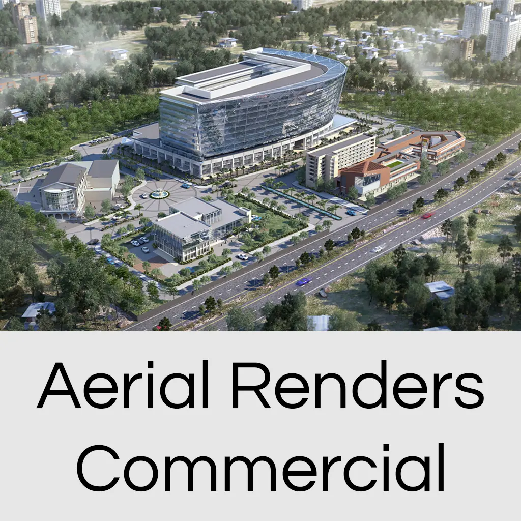 Aerial Renders – Commercial Aerial Renders – Commercial