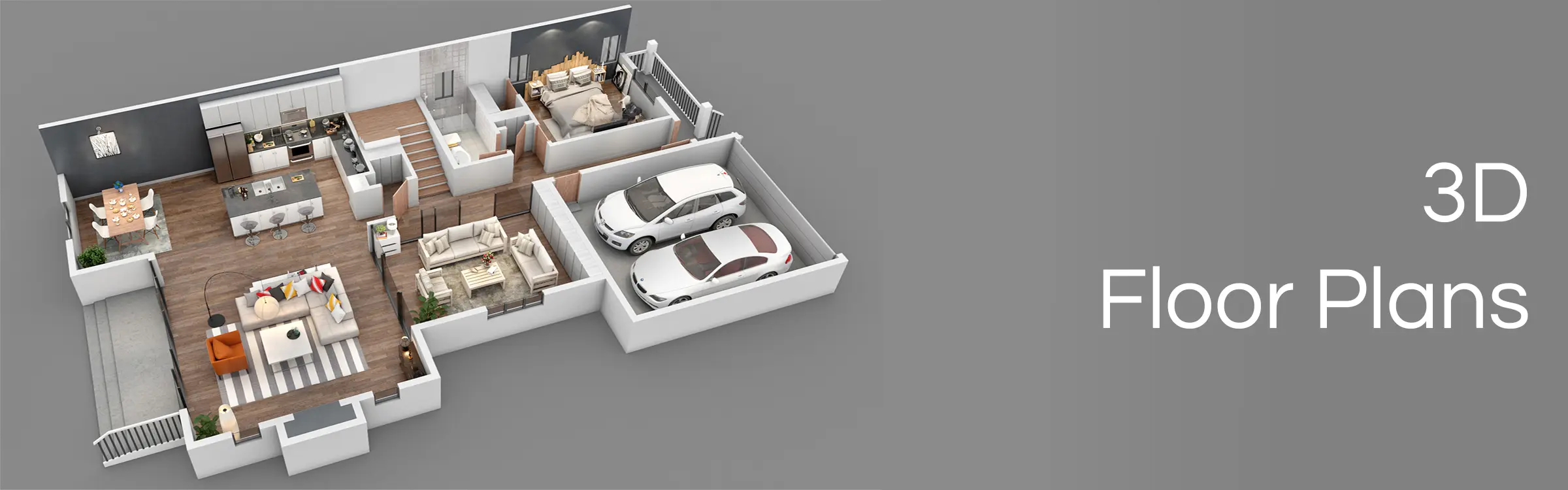 3D Floor Plans - Premium